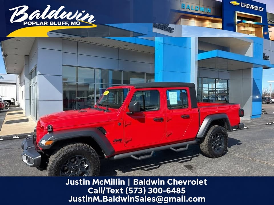 2023 Jeep Gladiator Sport — full vehicle photo