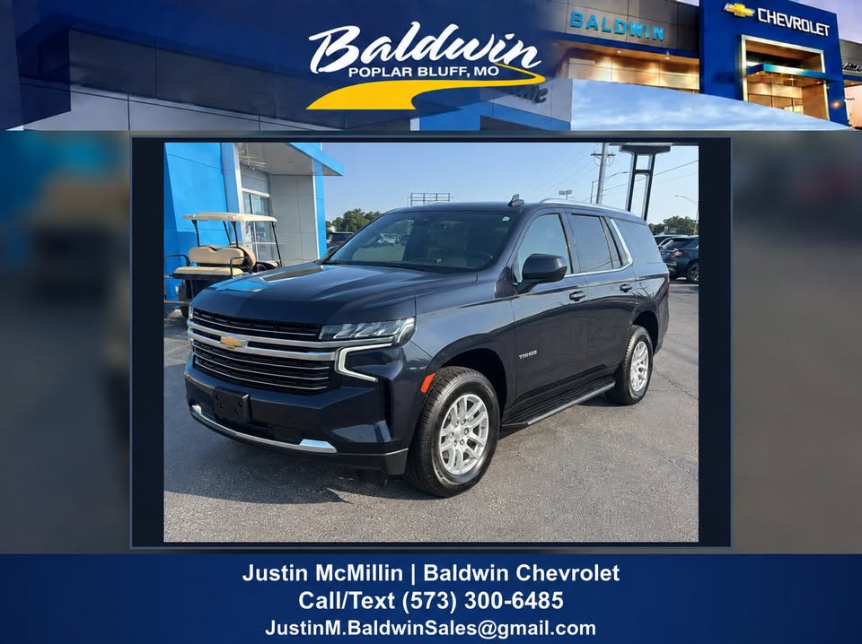 2024 Chevrolet Tahoe LT — full vehicle photo