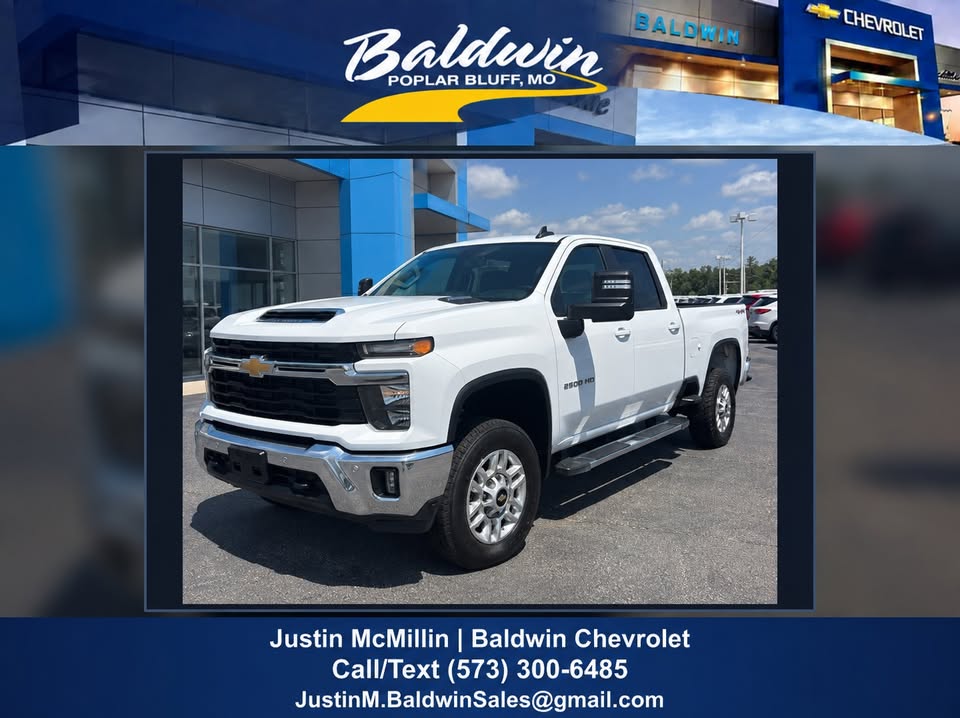 2025 Chevrolet Silverado 2500 HD LT — full vehicle photo
