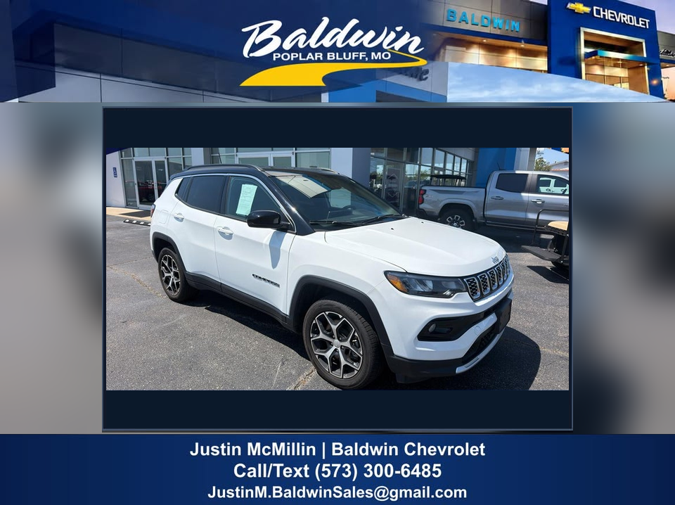 2024 Jeep Compass Limited — full vehicle photo
