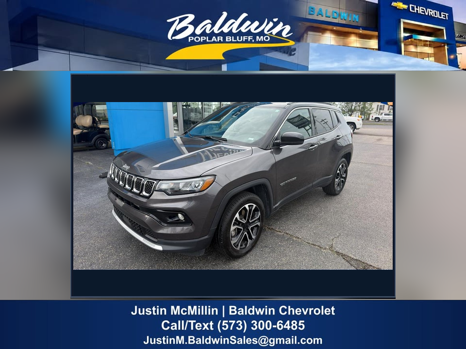 2024 Jeep Compass Limited — full vehicle photo