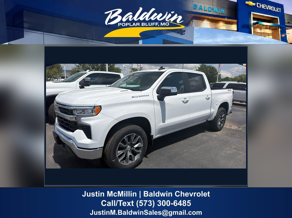 2026 Chevrolet Silverado 1500 LT — full vehicle photo