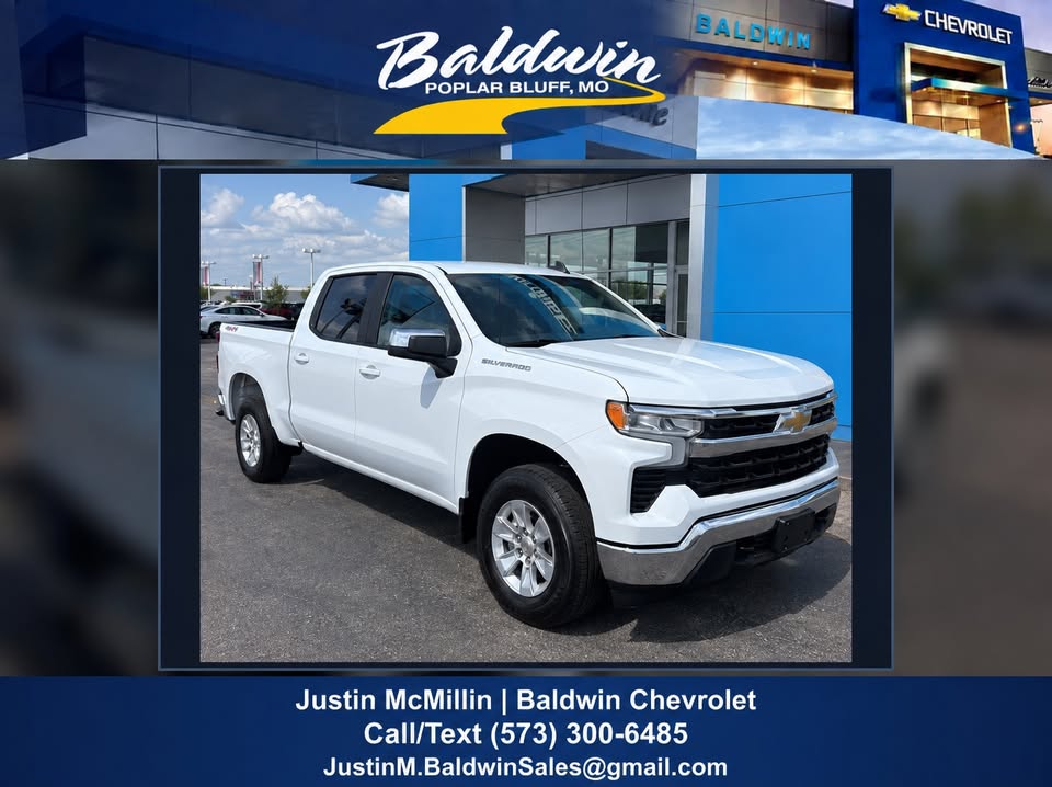 2025 Chevrolet Silverado 1500 LT — full vehicle photo