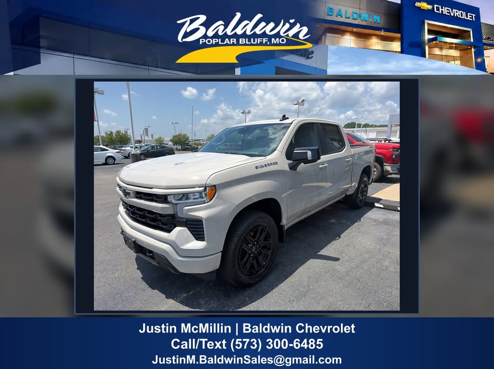 2026 Chevrolet Silverado 1500 RST — full vehicle photo