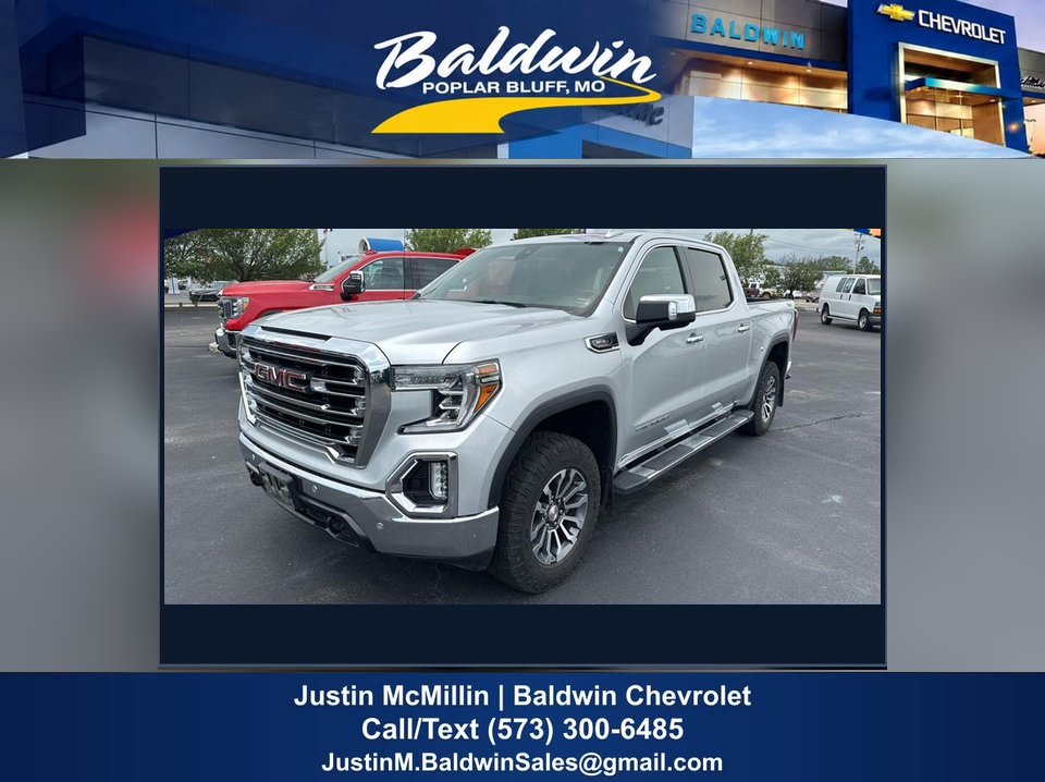 2021 GMC Sierra 1500 SLT — full vehicle photo