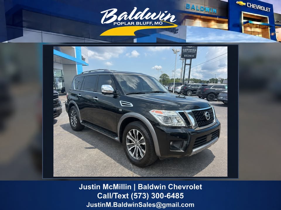2020 Nissan Armada SL — full vehicle photo